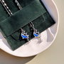 Heliophilia Silver Collar Planet Plateado y Azul Oscuro